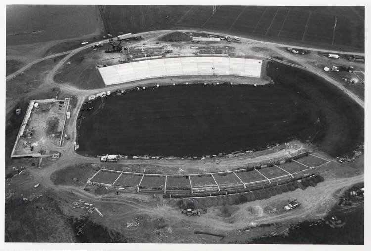 Building / Goodman Stadium / Construction; Stadium Lehigh Preserve